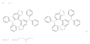 [NH2Me2][(RuCl((S)-segphos(regR)))2(mu-Cl)3]