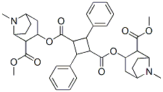 bis[(1R,2R,3S,5S)-2-methoxycarbonyl-8-methyl-8-azabicyclo[3.2.1]octan-3-yl] 2,4-di(phenyl)cyclobutane-1,3-dicarboxylate