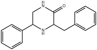 2-Piperazinone, 5-phenyl-3-(phenylmethyl)-