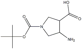 4-AMino-1-(tert-butoxycarbonyl)pyrrolidine-3-carboxylic acid