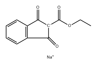 ethyl 2,3-dihydro-1,3-dioxo-1H-indene-2-carboxylate, sodium salt
