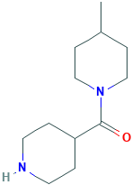 (4-Methylpiperidino)(4-piperidinyl)methanone