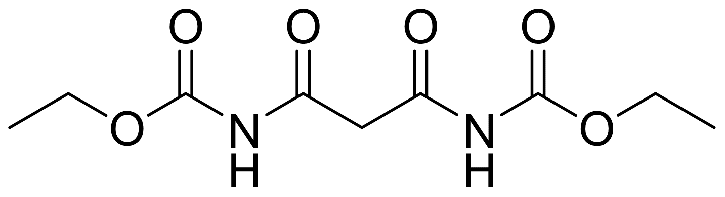 Diethyl malonyldicarbamate