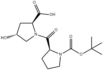 L-Proline, 1-[(1,1-dimethylethoxy)carbonyl]-L-prolyl-4-hydroxy-, (4R)- (9CI)