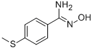 4-METHYLSULFANYLBENZAMIDE OXIME