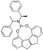 (11aS)-(-)-10,11,12,13-四氢茚并[7,1-de:1', 7'-fg][1,3,2]二氧磷-5-双[(R)-1-苯乙基]胺