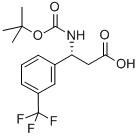 BOC-(R)-3-氨基-3-(3-三氟甲基苯基)-丙酸