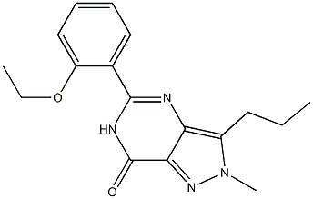 5-(2-乙氧基苯基)-2,6-二氢-2-甲基-3-丙基-7H-吡唑并[4,3-D]嘧啶-7-酮