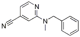 2-[benzyl(methyl)amino]isonicotinonitrile