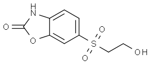 6-[(2-Hydroxyethyl)-Sulfonyl]-Benzoxazol-2(3H)-One