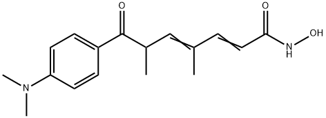 2,4-Heptadienamide, 7-[4-(dimethylamino)phenyl]-N-hydroxy-4,6-dimethyl-7-oxo-