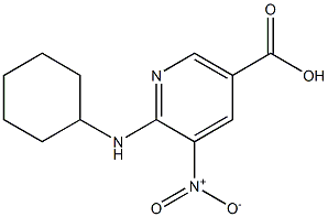 6-(CyclohexylaMino)-5-nitronicotinic acid