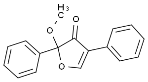 2,4-二苯基-2-甲氧基-3(2H)-呋喃酮