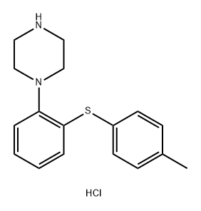 1-(P-TOLYLSULFANYLPHENYL)PIPERAZINE HYDROCHLORIDE