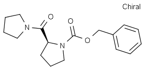 Benzyl (S)-(-)-2-(1-Pyrrolidinyl Carbonyl)-1-Pyrrolidinecarboxylate