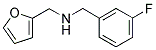 (3-FLUORO-BENZYL)-FURAN-2-YLMETHYL-AMINE