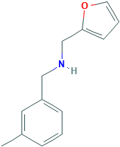 Furan-2-ylmethyl-(3-methyl-benzyl)-amine