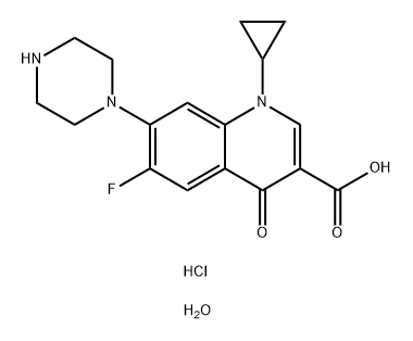 Ciprofloxacin hydrochloride hydrate