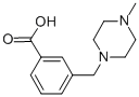 3-(4-甲基哌嗪-1-基甲基)苯甲酸
