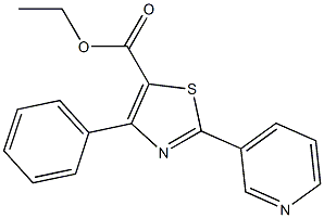 Ethyl 4-phenyl-2-(pyridin-3-yl)thiazole-5-carboxylate