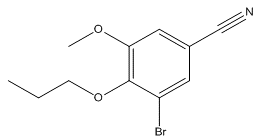 3-Bromo-5-Methoxy-4-n-Propoxybenzonitrile