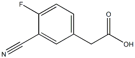 3-CYANO-4-FLUOROPHENYLACETIC ACID