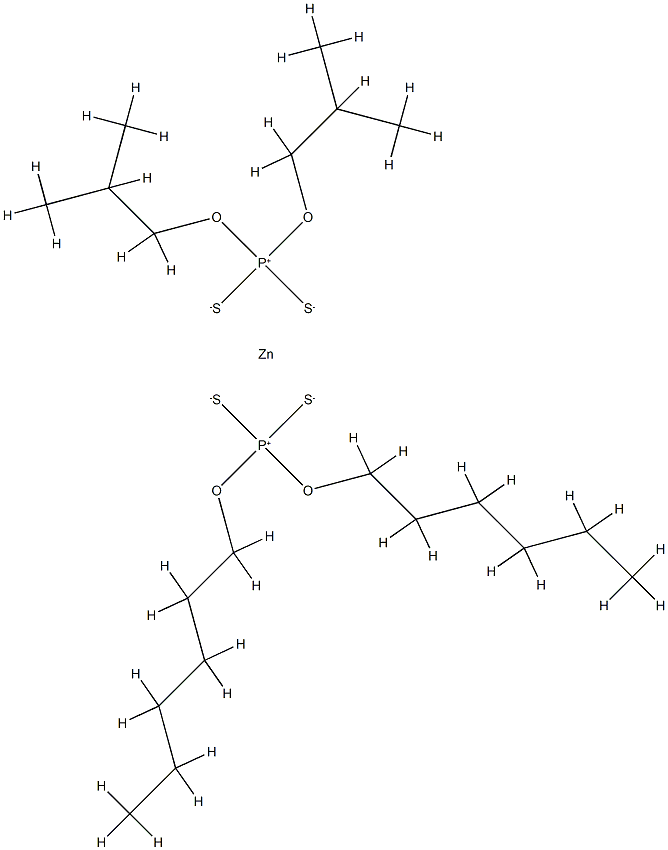 zinc dihexyl diisobutyl bis(dithiophosphate)