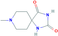 8-triazaspiro(4.5)decane-2,4-dione,8-methyl-3