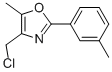 4-(氯甲基)-5-甲基-2-(3-甲基苯基)恶唑