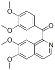 (6,7-dimethoxy-1-isoquinolyl) (3,4-dimethoxyphenyl) ketone