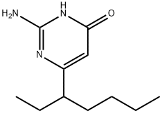 4(3H)-Pyrimidinone, 2-amino-6-(1-ethylpentyl)-