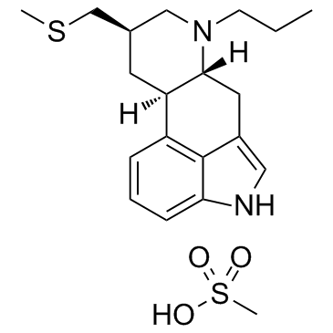 Pergolide mesylate salt