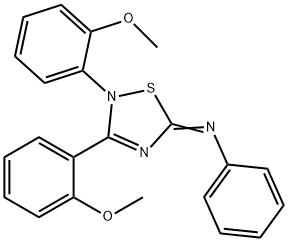 2,3-Bis(2-methoxyphenyl)-N-phenyl-1,2,4-thiadiazol-5(2H)-imine