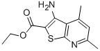 ETHYL 3-AMINO-4,6-DIMETHYLTHIENO[2,3-B]PYRIDINE-2-CARBOXYLATE