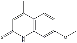 2-巯基-7-甲氧基-4-甲基喹啉