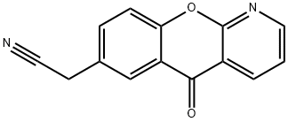 5H-[1]Benzopyrano[2,3-b]pyridine-7-acetonitrile, 5-oxo-