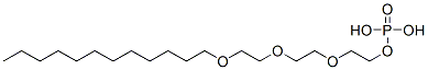 2-[2-[2-(dodecyloxy)ethoxy]ethoxy]ethyl dihydrogen phosphate