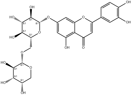 木樨草素-7-O-Α-L-吡喃阿拉伯糖(1→6)-Β-D-吡喃葡萄糖苷