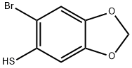 1,3-Benzodioxole-5-thiol, 6-bromo-