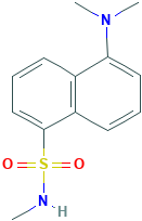 1-Naphthalenesulfonamide, 5-(dimethylamino)-N-methyl-