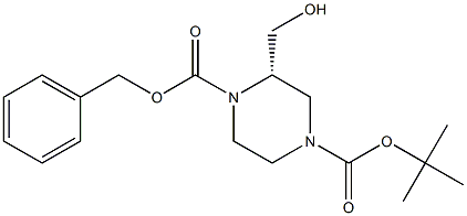 1-苄基4-(叔丁基)(S)-2-(羟甲基)哌嗪-1,4-二羧酸酯