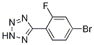 5-(4-Bromo-2-fluorophenyl)-2H-tetrazole