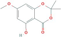 5-羟基-7-甲氧基-2,2-二甲基-4H-苯并[d][1,3]二噁英-4-酮