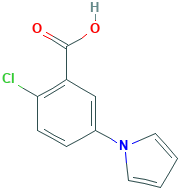 2-Chloro-5-pyrrol-1-yl-benzoic acid