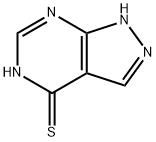 4-Mercapto-1H-pyrazolo[3,4-d]pyrimidine hemihydrate