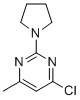 4-CHLORO-6-METHYL-2-(1-PYRROLIDINYL)PYRIMIDINE