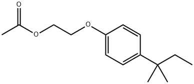 Ethanol, 2-[4-(1,1-dimethylpropyl)phenoxy]-, 1-acetate