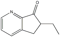 6-乙基-5,6-二氢-7H-2,3-环戊烯并吡啶-7-酮