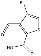 4-BroMo-3-forMylthiophene-2-carboxylic acid