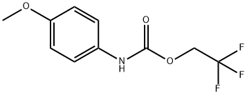 2,2,2-trifluoroethyl N-(4-methoxyphenyl)carbamate